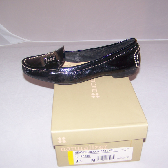 Naturalizer Heaven Black Loafers Size 8.5 - Picture 5 of 7